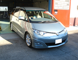 エスティマ　BP施工車
