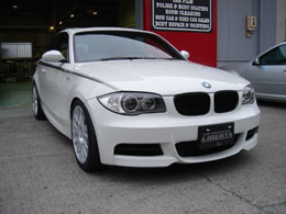 BMW135i　ハイパーGS施工車