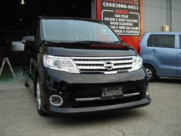 セレナ　GS施工車