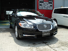 ジャガーXF RS施工車